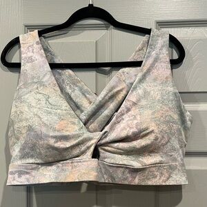Padded Criss-Criss Back Sports Bra
